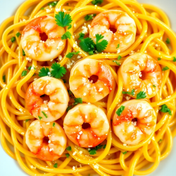 Garlic Butter Shrimp Pasta