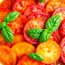 Spicy Tomato and Potato Bake