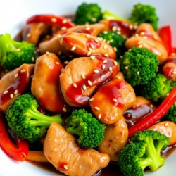 Ginger-Infused Chicken Stir-Fry
