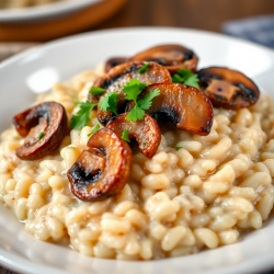 Savory Mushroom Risotto