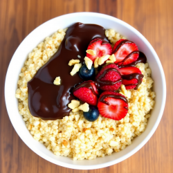Decadent Chocolate Quinoa Bowl