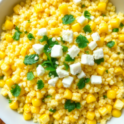 Savory Corn and Herb Quinoa Bowl