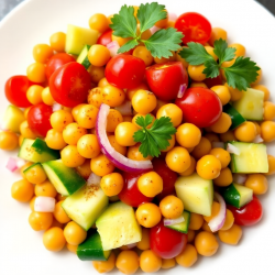 Spicy Chickpea Salad