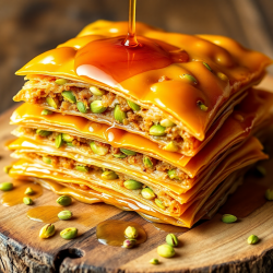Honey Pistachio Baklava