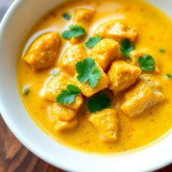 Simple Chicken Curry Bowl
