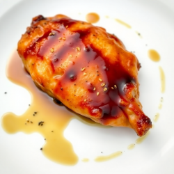 Tea-Infused Chicken with Ginger Glaze