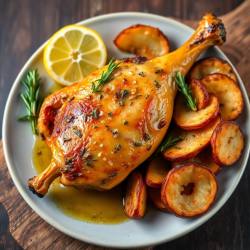 Herb-Roasted Rabbit with Garlic and Rosemary