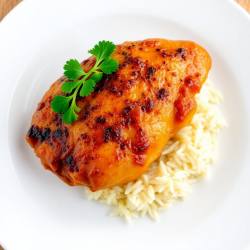 Tea-Infused Chicken with Ginger Rice