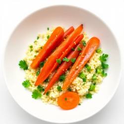 Honey Glazed Carrot and Quinoa Bowl