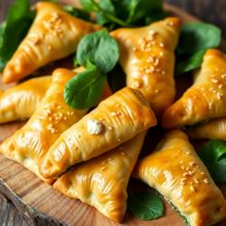 Spinach and Feta Bourekas