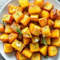 Garlic Herb Roasted Potatoes