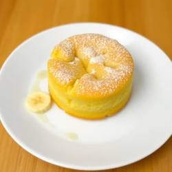 Banana Custard Cake