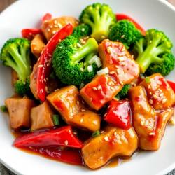 Honey Soy Glazed Chicken Stir-Fry