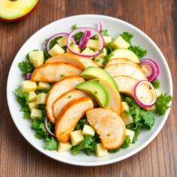 Apple Avocado Chicken Salad