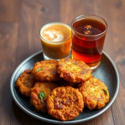 Kanda Bhaji with Masala Chai