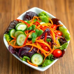 Triangular Garden Fresh Salad
