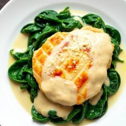 Creamy Garlic Spinach Chicken