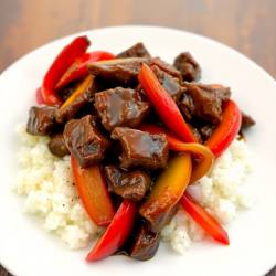 Coffee-Infused Beef Stir-Fry