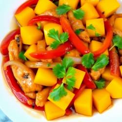 Spicy Mango Chicken Stir-Fry
