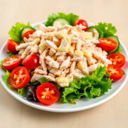 Zesty Mustard-Horseradish Chicken Salad
