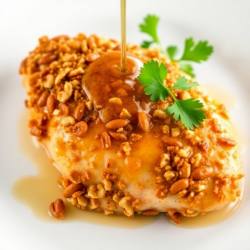 Spiced Nut-Crusted Chicken Breast
