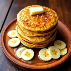 Banana Oat Pancakes