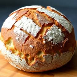 Pain au Levain with Long Fermentation