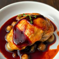 Red Wine Braised Chicken Thigh