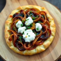 Caramelized Onion and Goat Cheese Tart