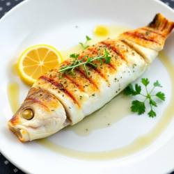 Grilled Mediterranean Sea Bass