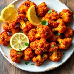 Baked Tandoori Cauliflower Bites