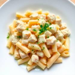 Creamy Garlic Chicken Pasta