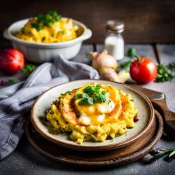 Scrambled Eggs with Onions
