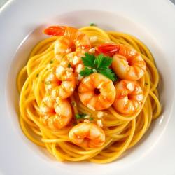 Garlic Butter Shrimp Pasta
