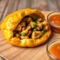 Jamaican Jerk Chicken Patty