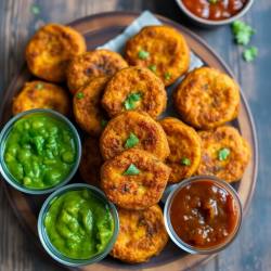 Spicy Masala Aloo Tikki