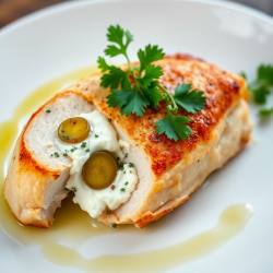 Pickle-Stuffed Chicken Breast
