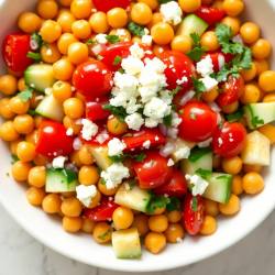 Mediterranean Chickpea Salad