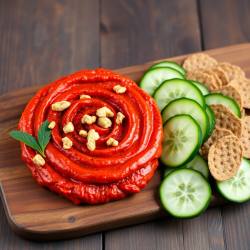 Roasted Red Pepper and Walnut Ajvar