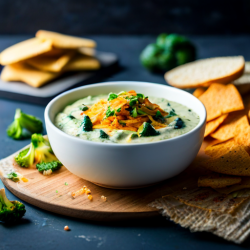 Spicy Cajun Broccoli and Cheese Dip 