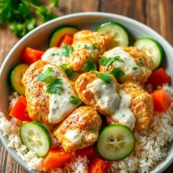 Creamy Yogurt Herb Chicken Bowl