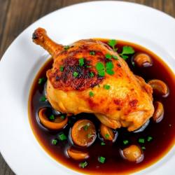 Beer-Braised Chicken Thigh