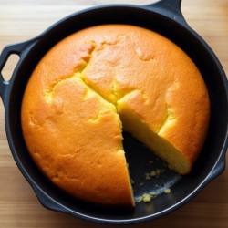 Easy No-Oven Butter Cake in a Pan