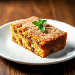 Eggless Dates Cake