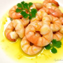 Garlic Butter Shrimp with Lemon Zest