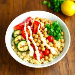 Quinoa and Grilled Vegetable Power Bowl