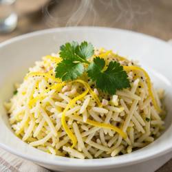 Lemon Herb Garlic Rice