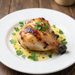 Lemon Herb Garlic Chicken Thigh