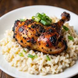Jamaican Jerk Chicken with Coconut Rice