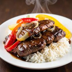Coffee-Infused Beef Stir-Fry